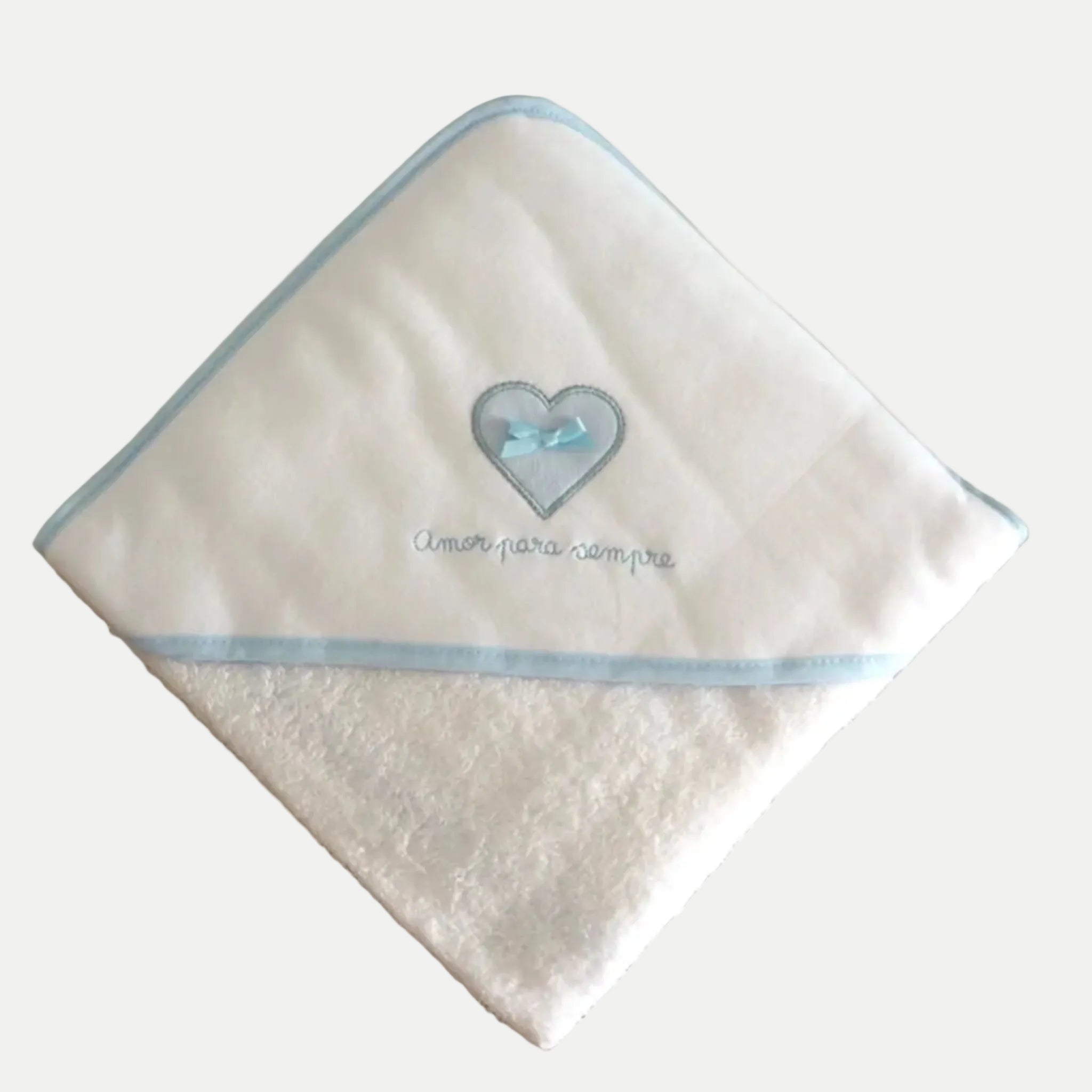 Toalha de Banho para Bebé "Amor para Sempre"