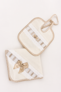 Conjunto babete + fralda