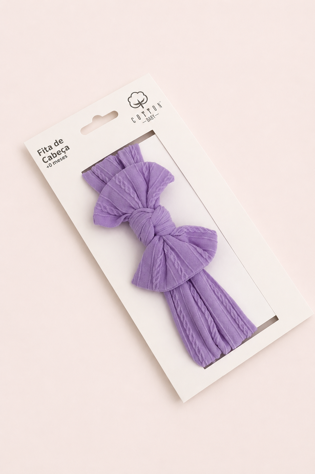 Fita de cabelo com laço