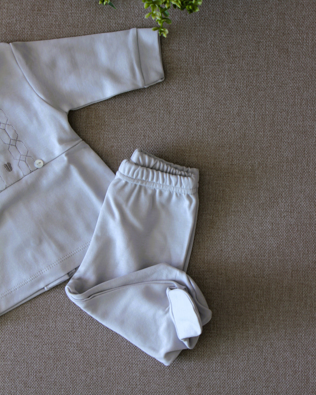 Conjunto camisola e collants