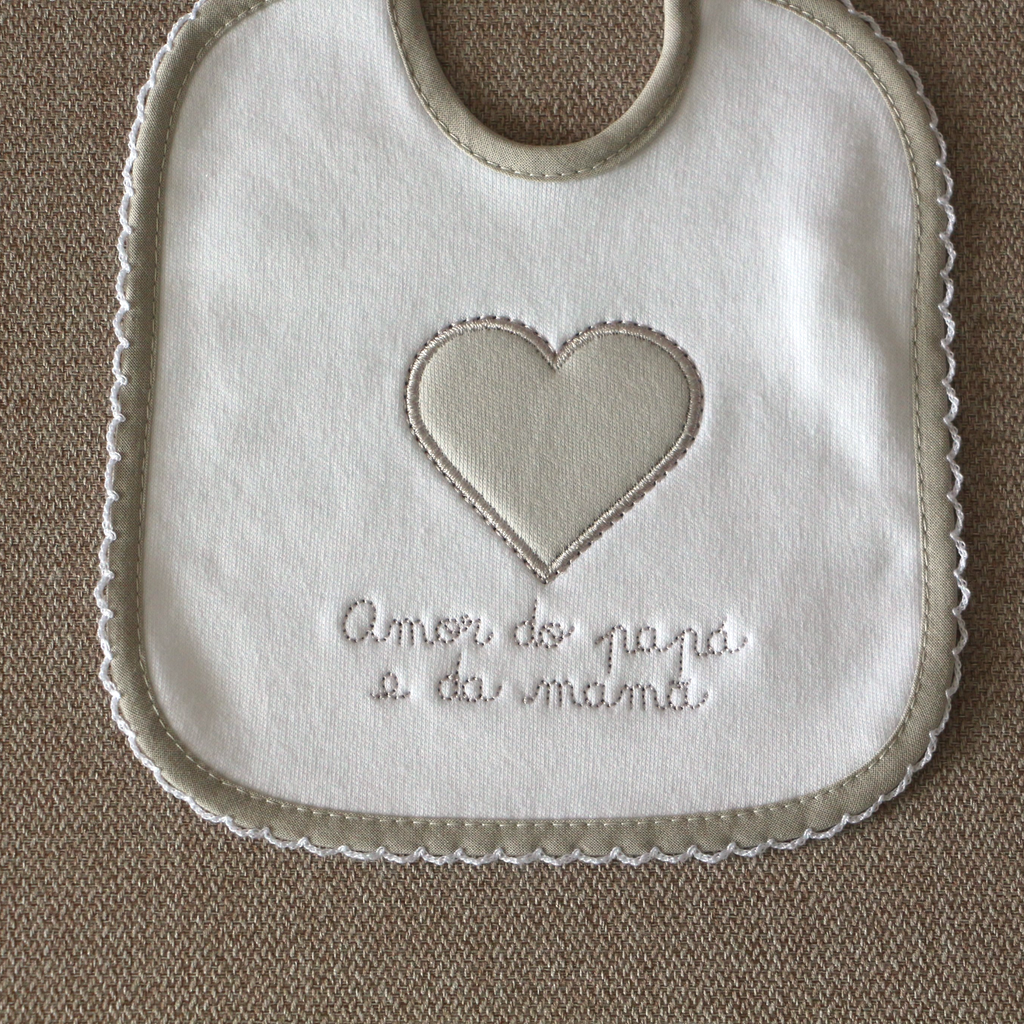 Babete "Amor do papá e da mamã"