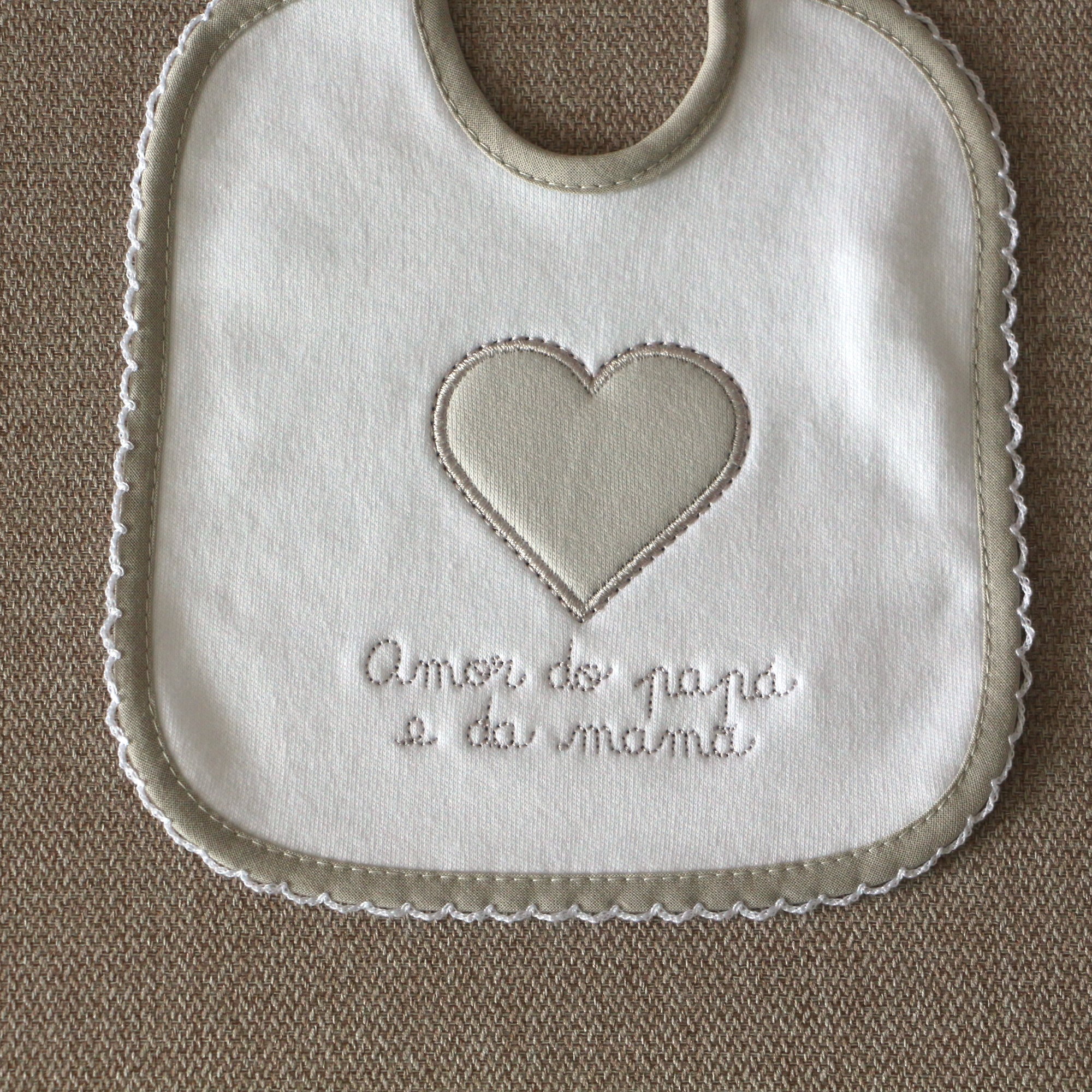 Babete "Amor do papá e da mamã"