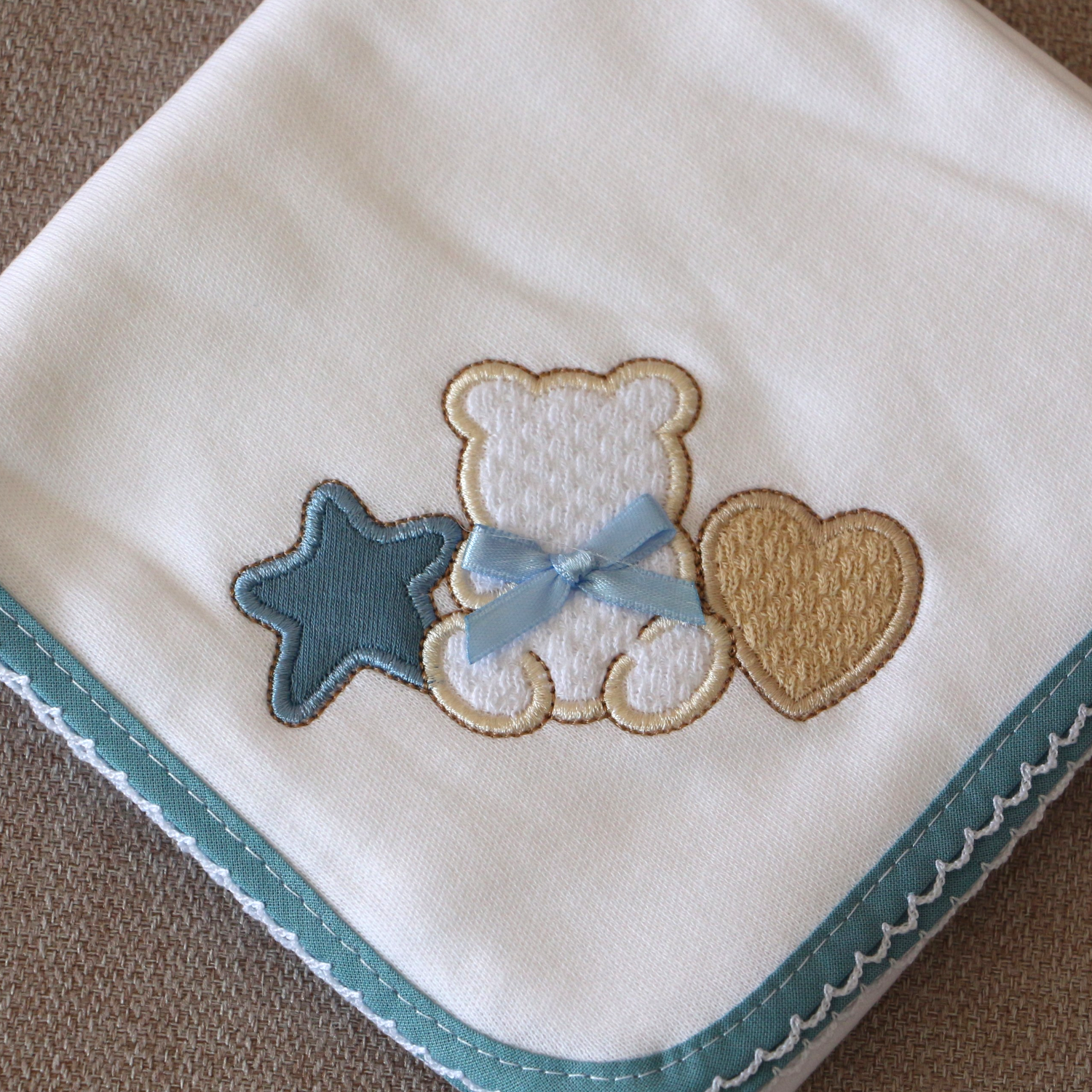 Fralda Bordada Star Bear