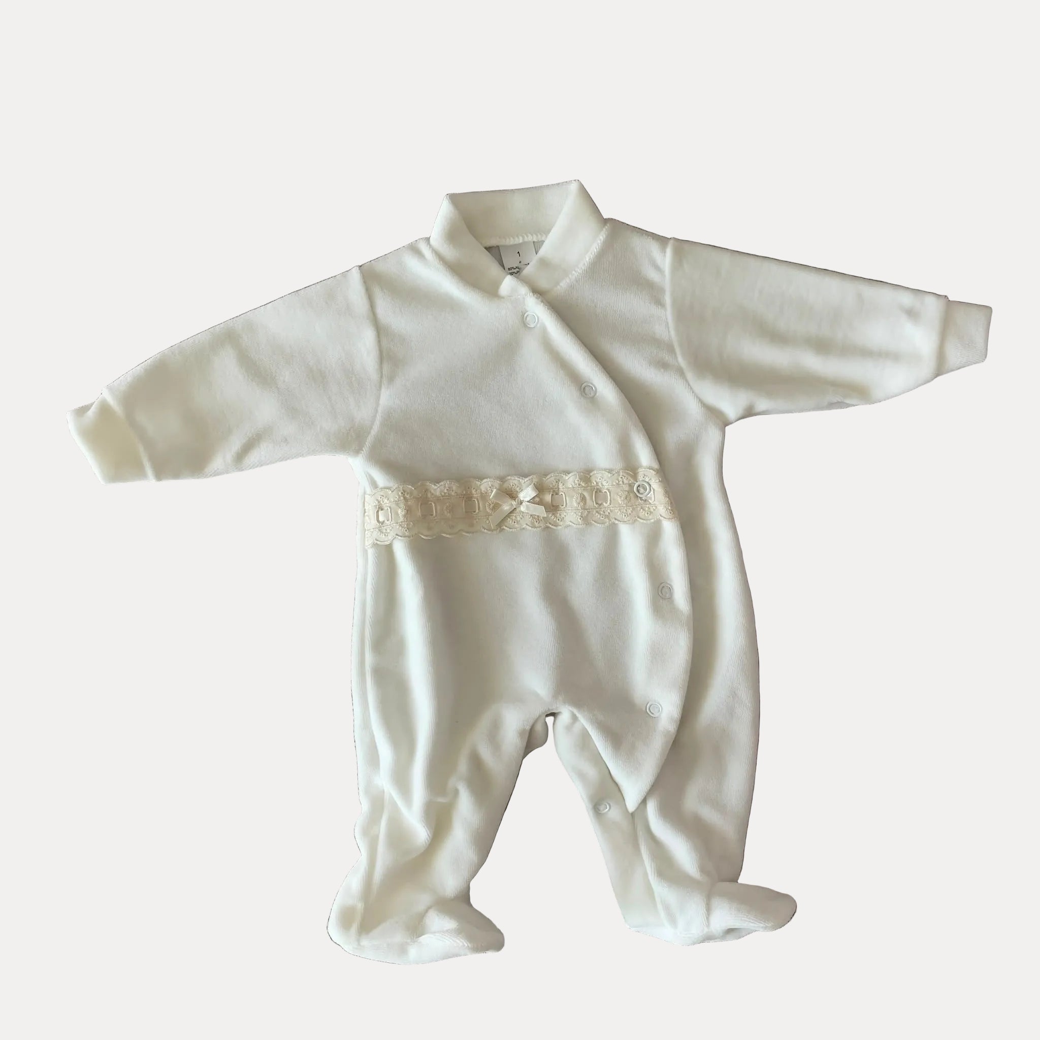 Babygrow Laminado com Renda
