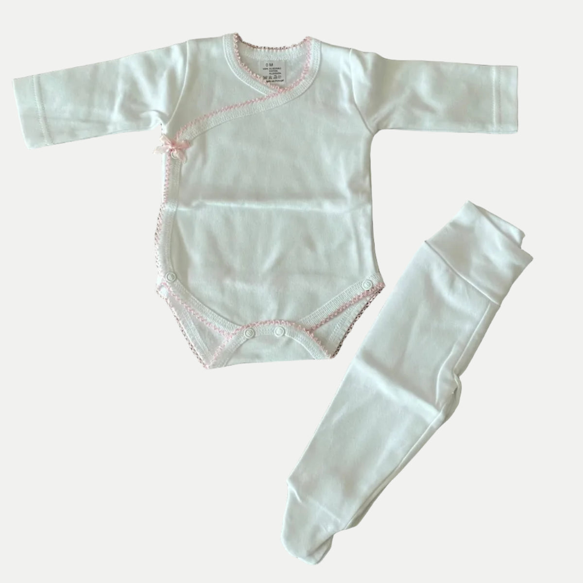 Conjunto Body com Laçinho e Calça